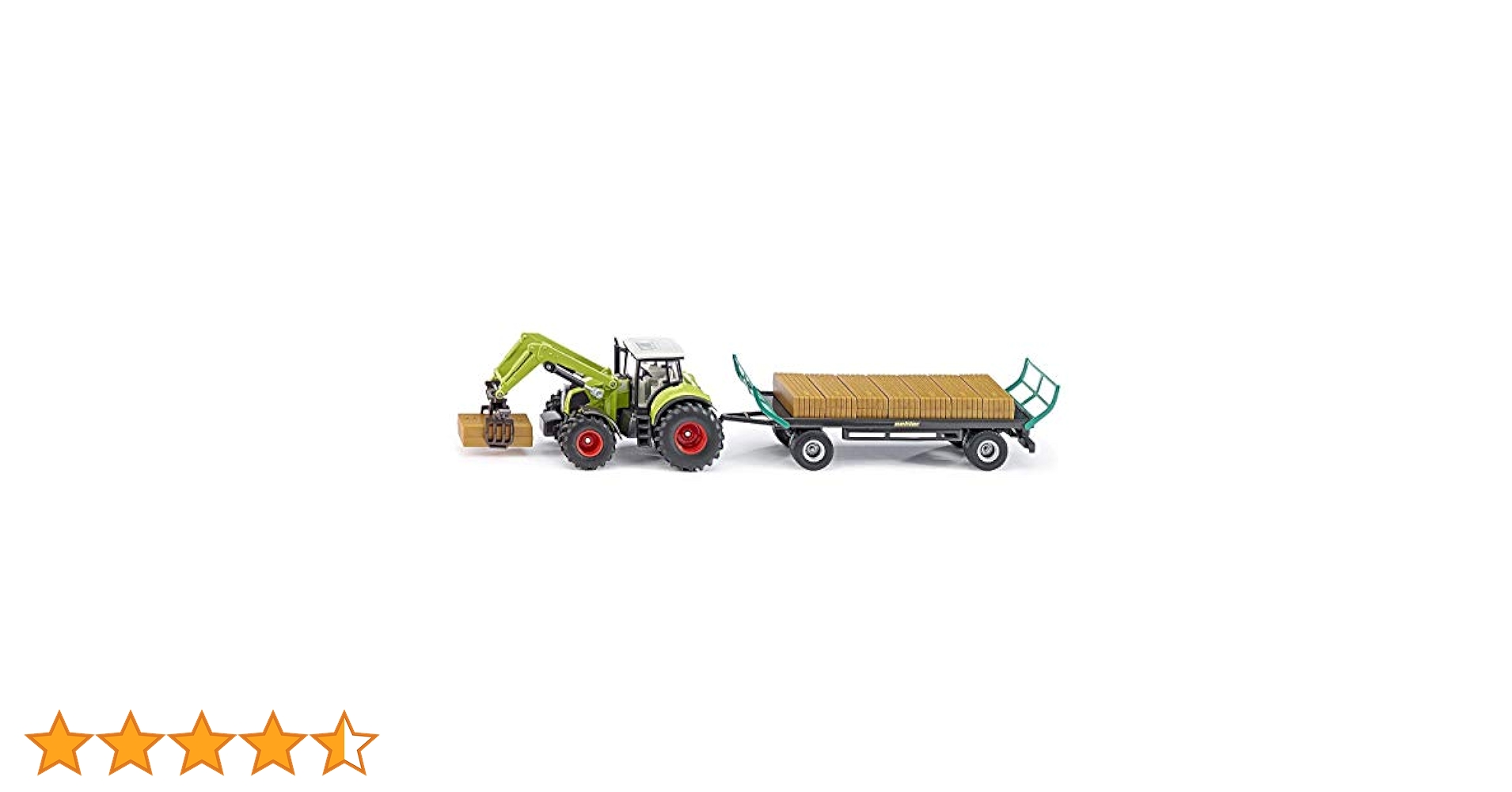 Amazon | ジク (SIKU) Claas トラクター ベールグリッパー付き 1